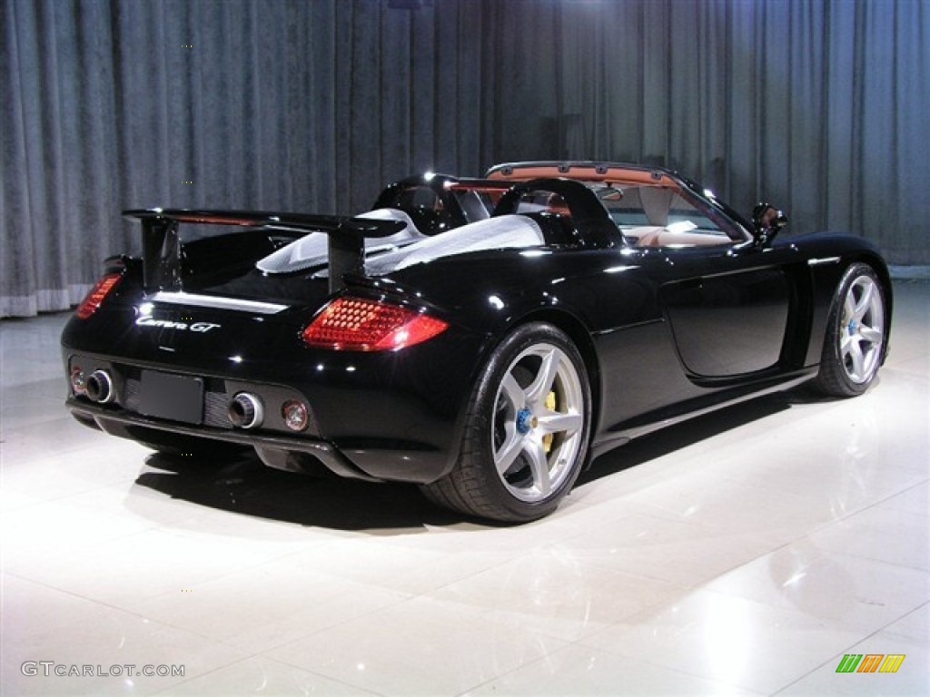 Black 2005 Porsche Carrera GT Standard Carrera GT Model Exterior Photo #53118555