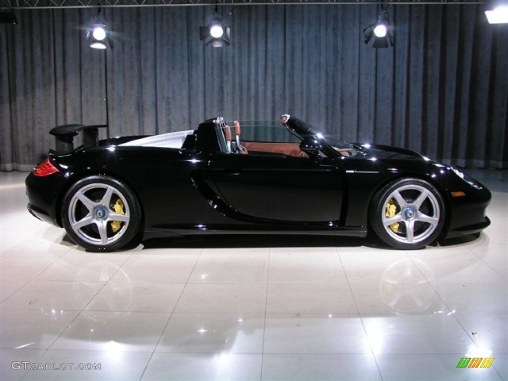 Black 2005 Porsche Carrera GT Standard Carrera GT Model Exterior Photo #53118558
