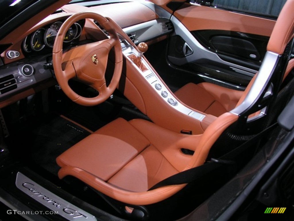 Terracotta Interior 2005 Porsche Carrera GT Standard Carrera GT Model Photo #53118584