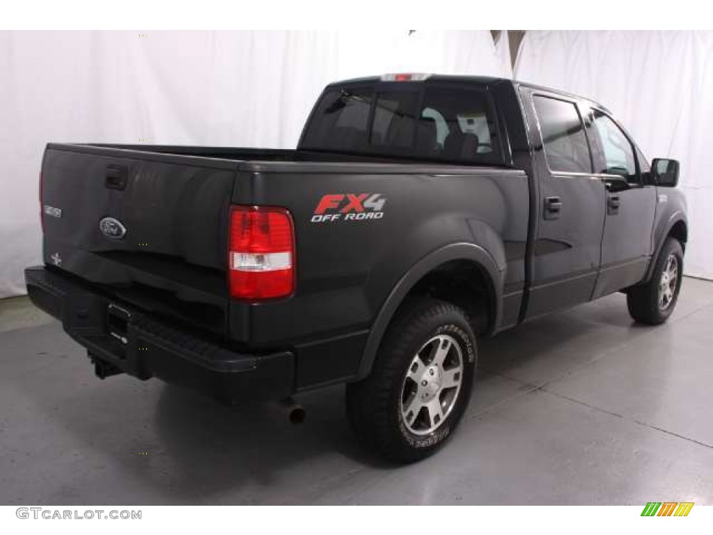 2004 F150 FX4 SuperCrew 4x4 - Black / Black photo #4