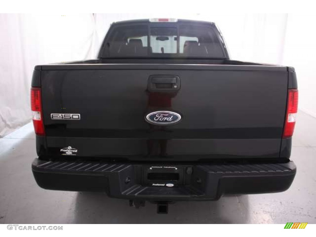 2004 F150 FX4 SuperCrew 4x4 - Black / Black photo #5