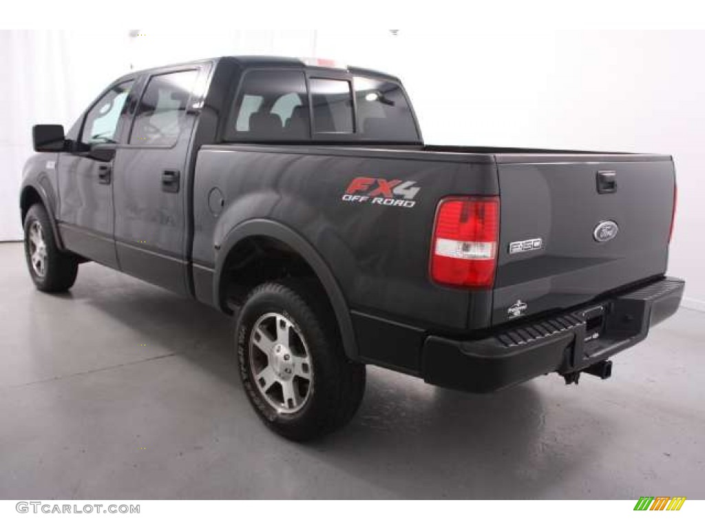 2004 F150 FX4 SuperCrew 4x4 - Black / Black photo #6