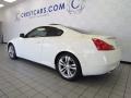 2008 Ivory Pearl White Infiniti G 37 Journey Coupe  photo #2