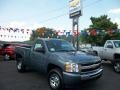 2011 Blue Granite Metallic Chevrolet Silverado 1500 LS Regular Cab 4x4  photo #2