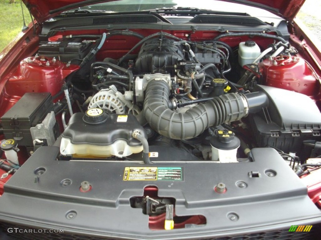 2005 Ford Mustang V6 Premium Convertible 4.0 Liter SOHC 12-Valve V6 Engine Photo #53121843