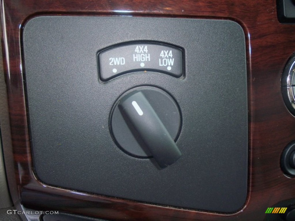 2010 Ford F250 Super Duty Lariat SuperCab 4x4 Controls Photo #53122641