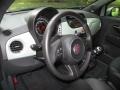 Sport Tessuto Nero/Nero (Black/Black) Steering Wheel Photo for 2012 Fiat 500 #53123115