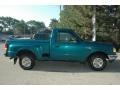 1997 Cayman Green Metallic Ford Ranger XLT Regular Cab  photo #7