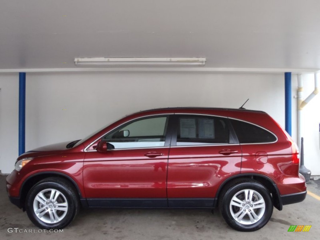 Tango Red Pearl 2010 Honda CR-V EX-L AWD Exterior Photo #53124501