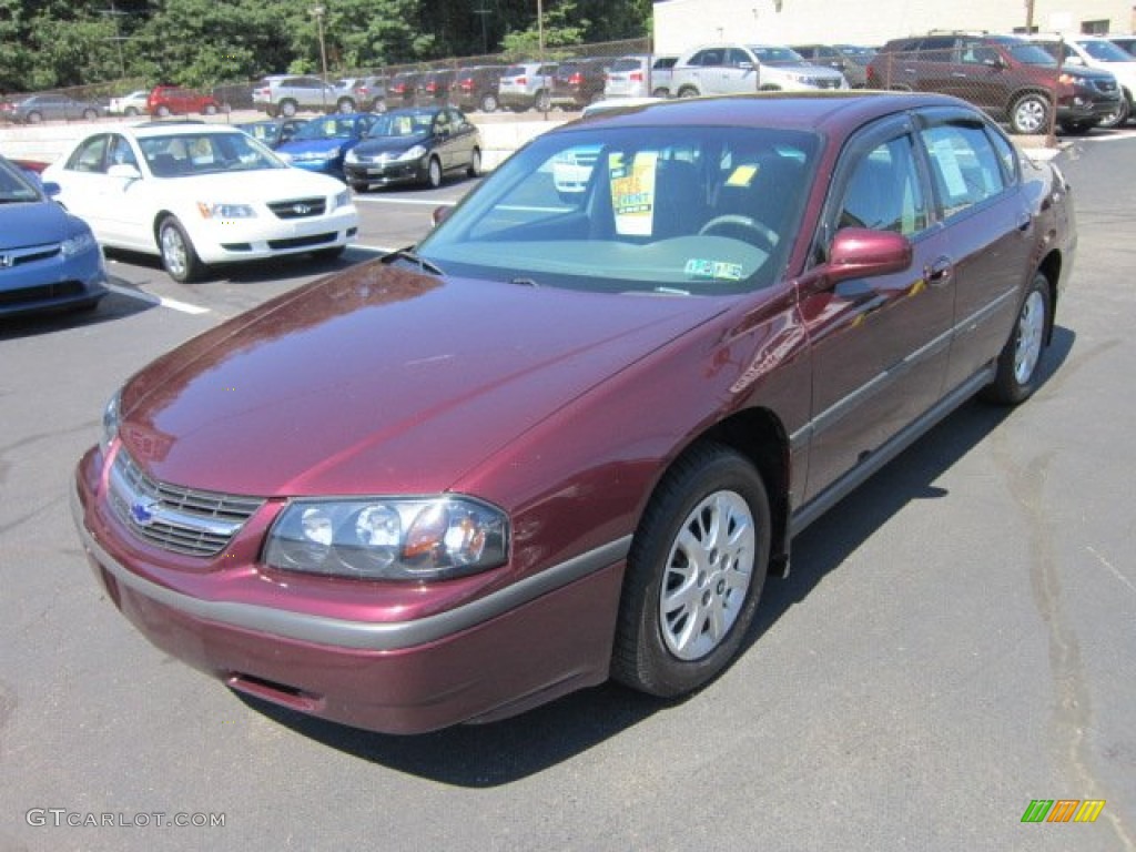 2004 Impala  - Berry Red Metallic / Medium Gray photo #3