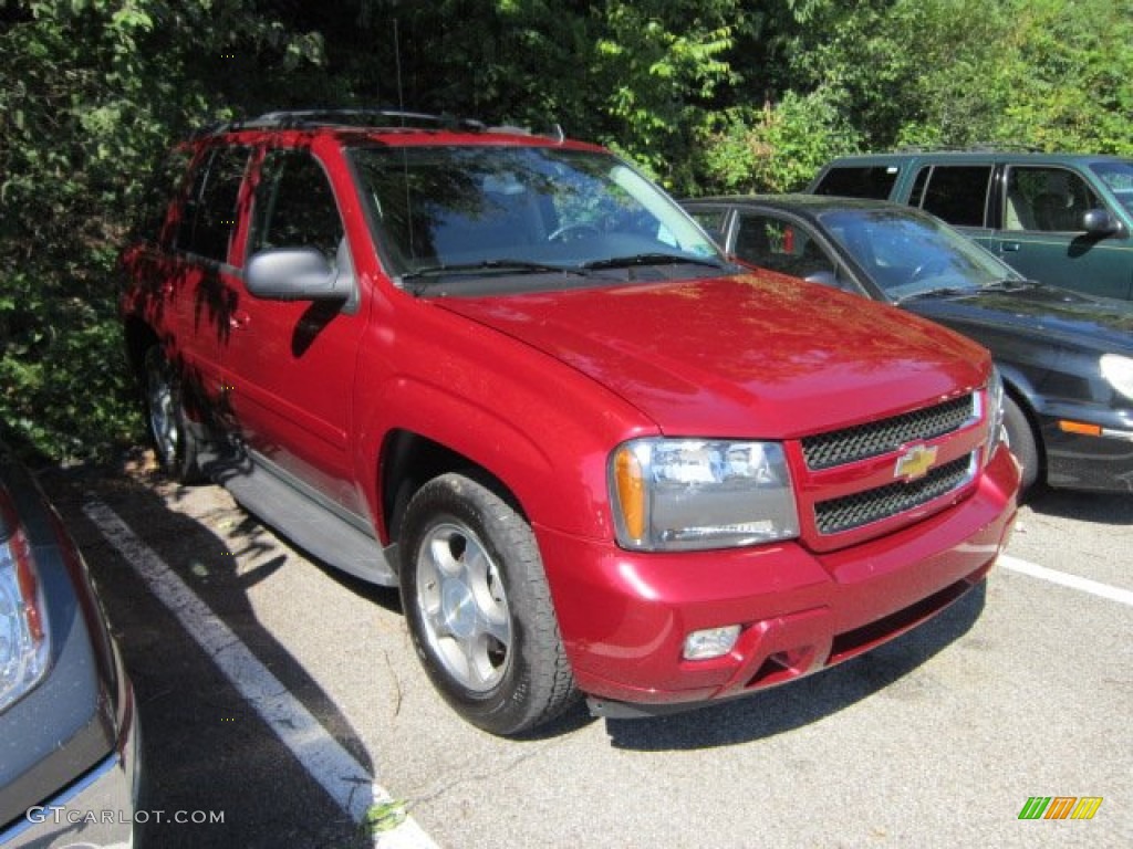 2008 Red Jewel Chevrolet Trailblazer Lt 4x4 53117081