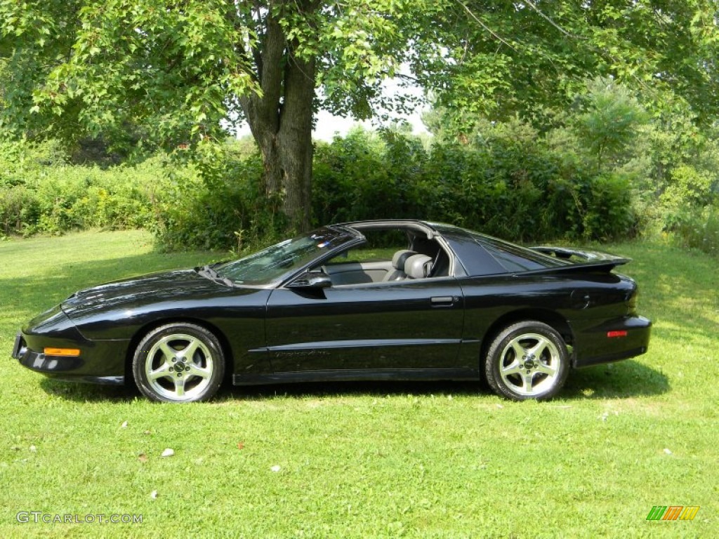 Black 1997 Pontiac Firebird Trans Am WS-6 Coupe Exterior Photo #53127102