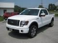 2011 Oxford White Ford F150 XLT SuperCab 4x4  photo #2
