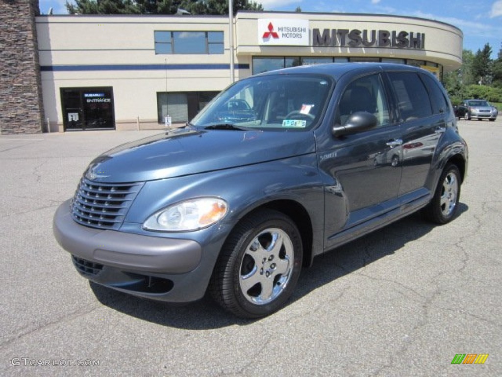 2002 PT Cruiser Limited - Steel Blue Pearlcoat / Gray photo #1