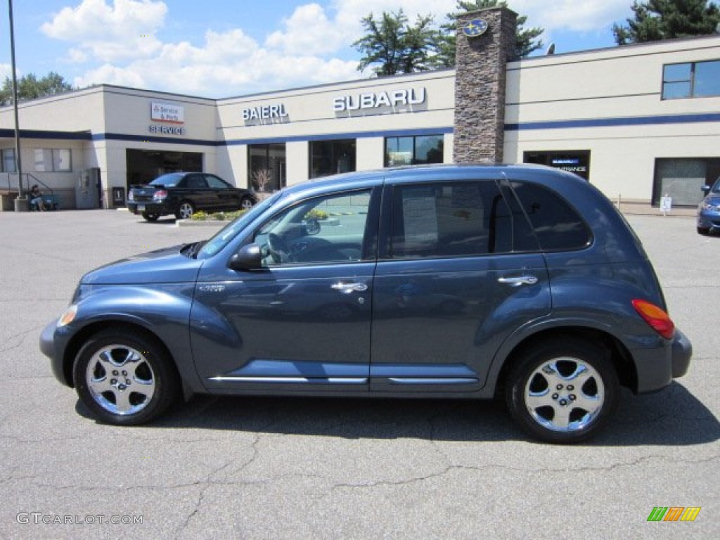 2002 PT Cruiser Limited - Steel Blue Pearlcoat / Gray photo #2