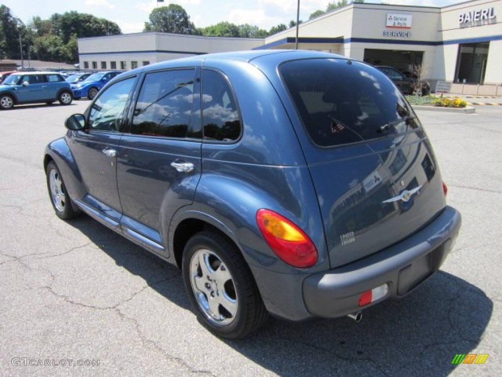 2002 PT Cruiser Limited - Steel Blue Pearlcoat / Gray photo #3