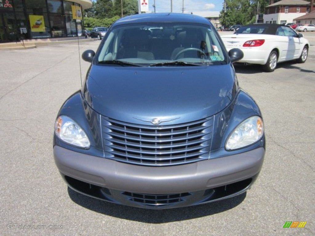 2002 PT Cruiser Limited - Steel Blue Pearlcoat / Gray photo #8
