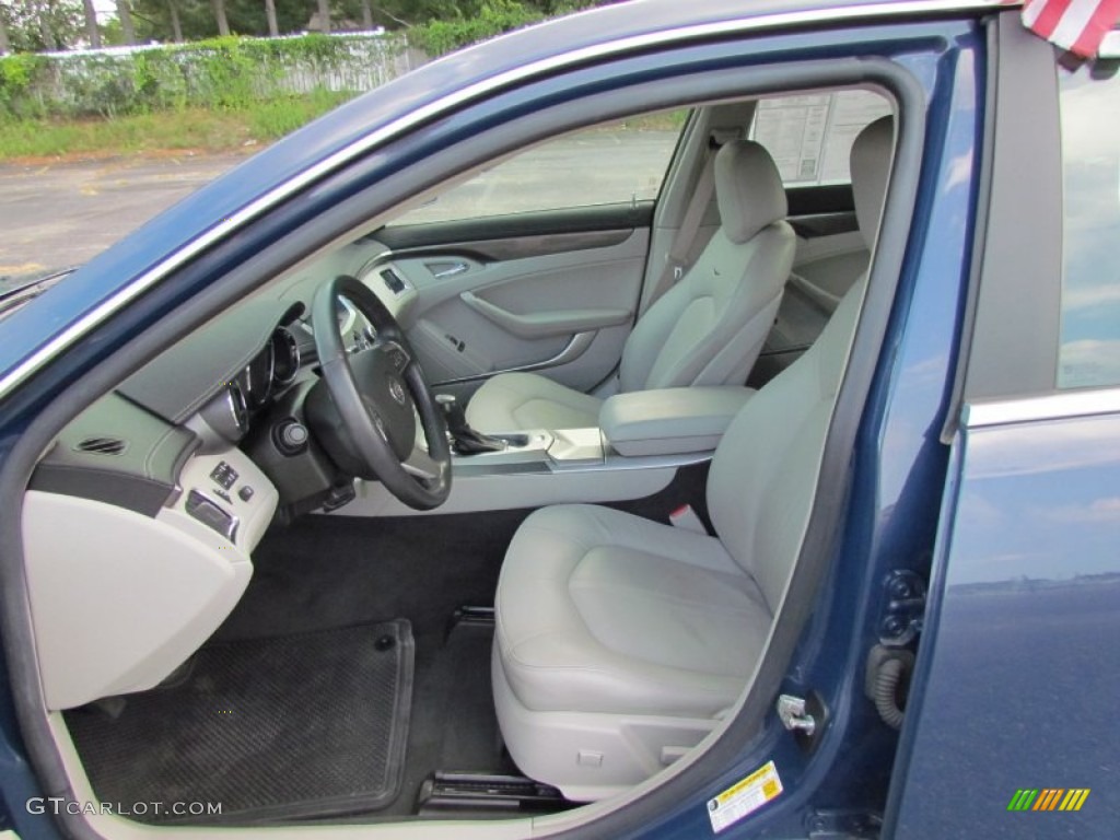 2009 CTS 4 AWD Sedan - Blue Diamond Tri-Coat / Light Titanium/Ebony photo #10