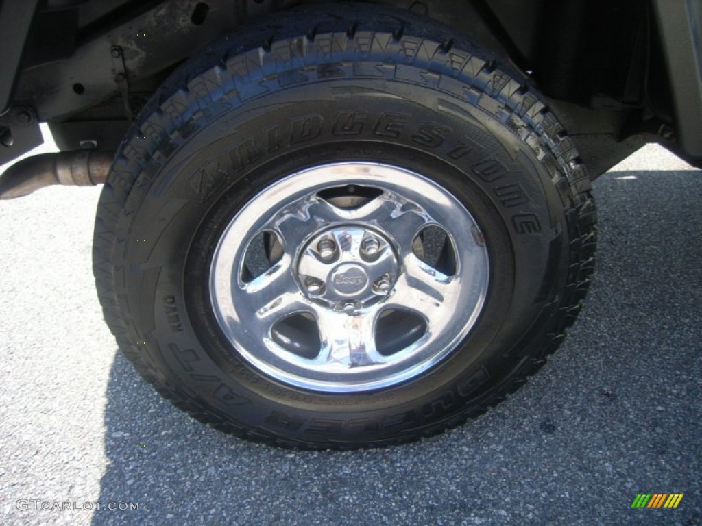 2002 Wrangler X 4x4 - Black / Camel Beige photo #15