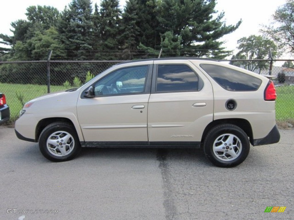 Champagne Beige Metallic 2003 Pontiac Aztek AWD Exterior Photo #53128746
