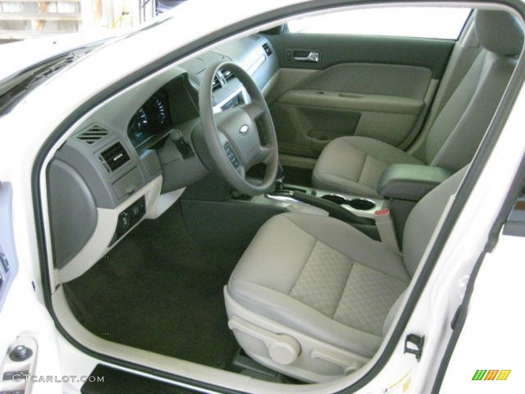 Medium Light Stone Interior 2012 Ford Fusion S Photo #53128773