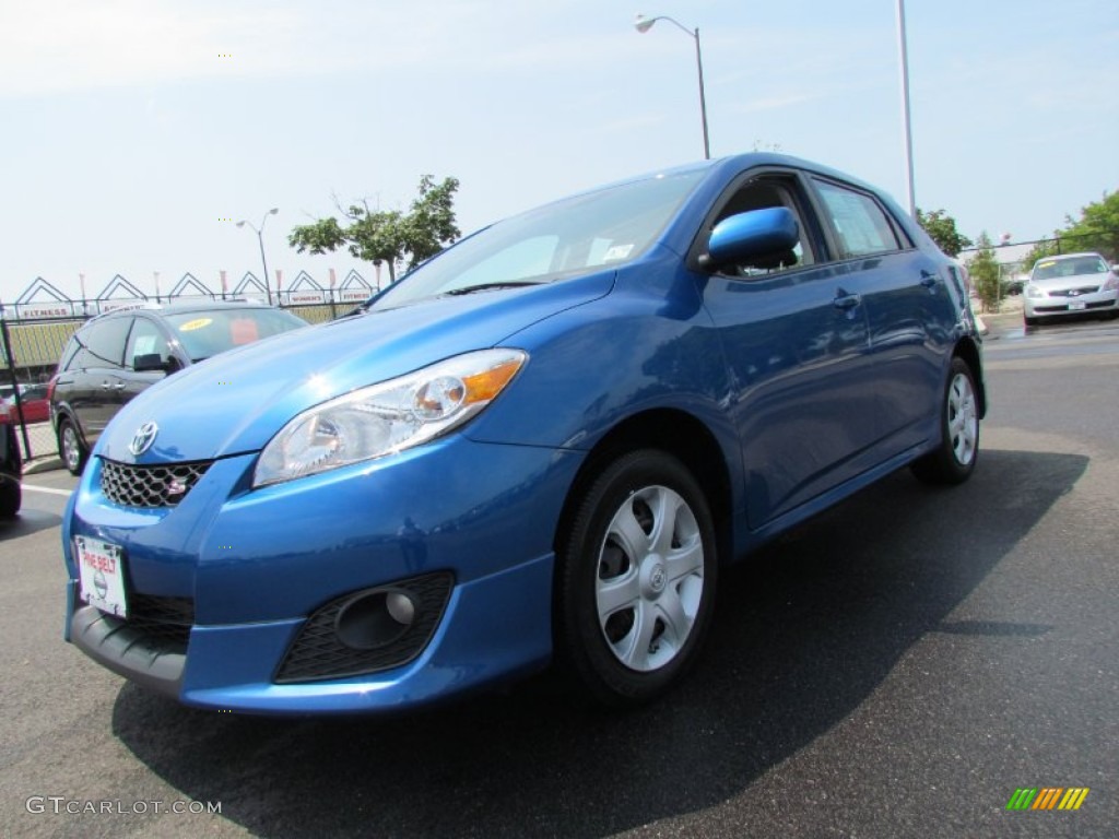 Blue Streak Metallic Toyota Matrix