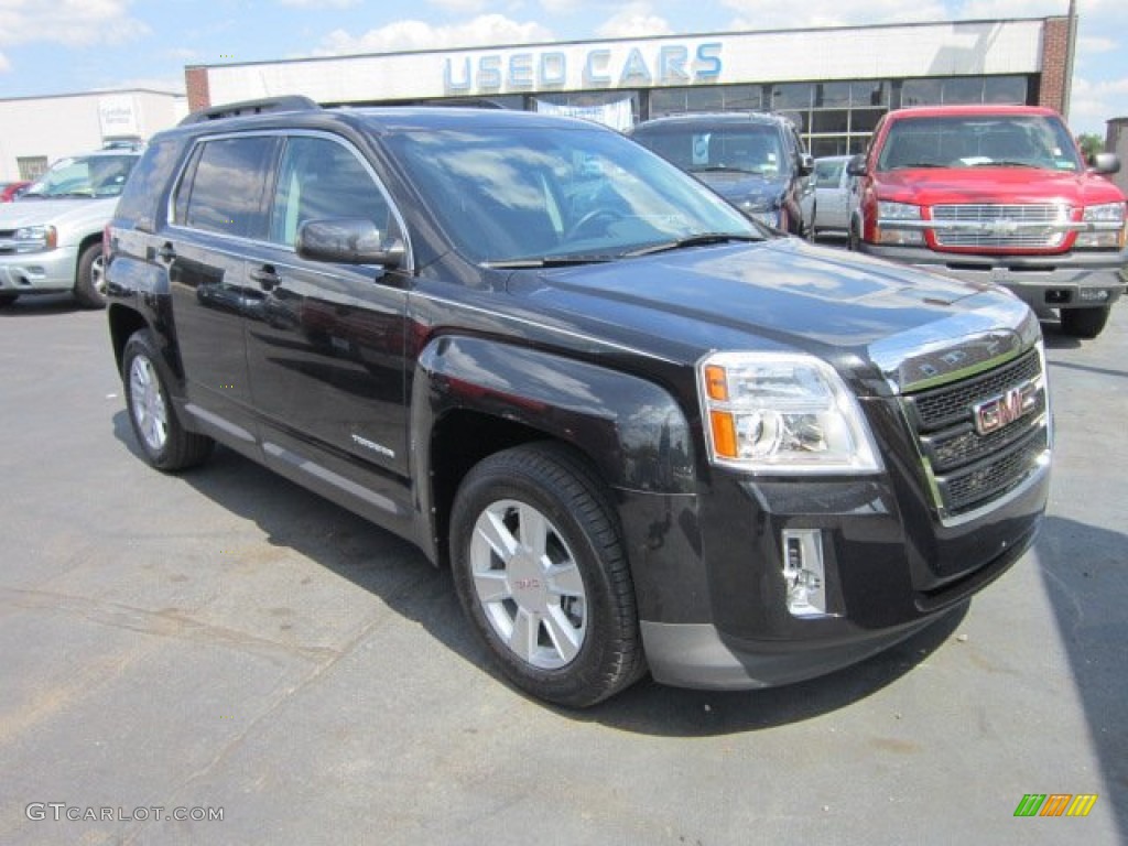 2011 Terrain SLE AWD - Onyx Black / Jet Black photo #1