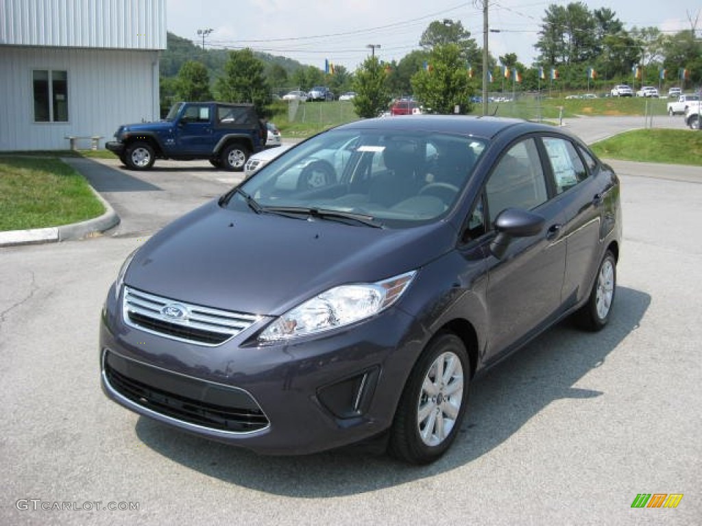 Violet Grey Metallic 2012 Ford Fiesta SE Sedan Exterior Photo #53130108