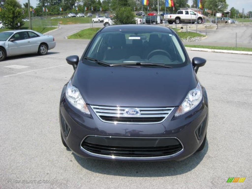 Violet Grey Metallic 2012 Ford Fiesta SE Sedan Exterior Photo #53130123