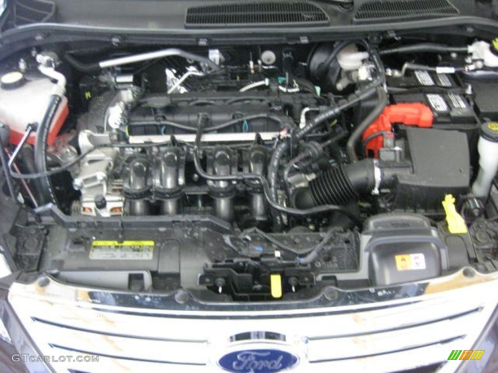 2012 Ford Fiesta SE Sedan 1.6 Liter DOHC 16-Valve Ti-VCT Duratec 4 Cylinder Engine Photo #53130247