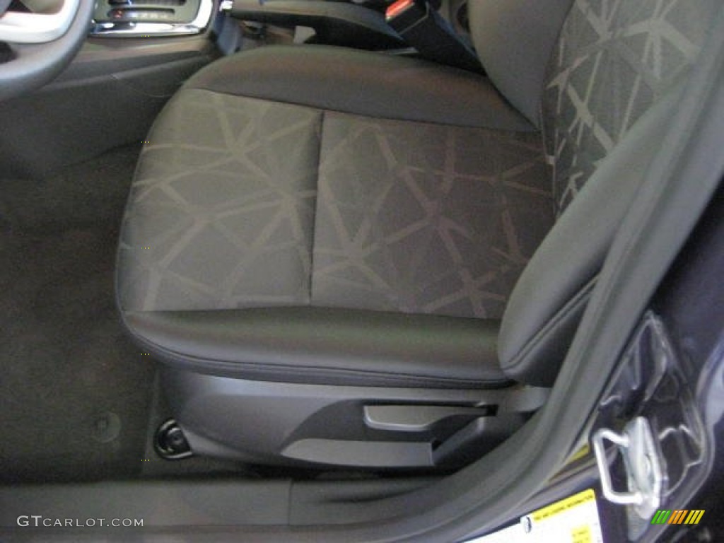 Charcoal Black Interior 2012 Ford Fiesta SE Sedan Photo #53130268