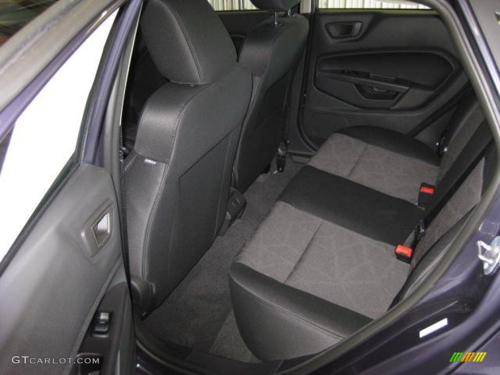 Charcoal Black Interior 2012 Ford Fiesta SE Sedan Photo #53130310