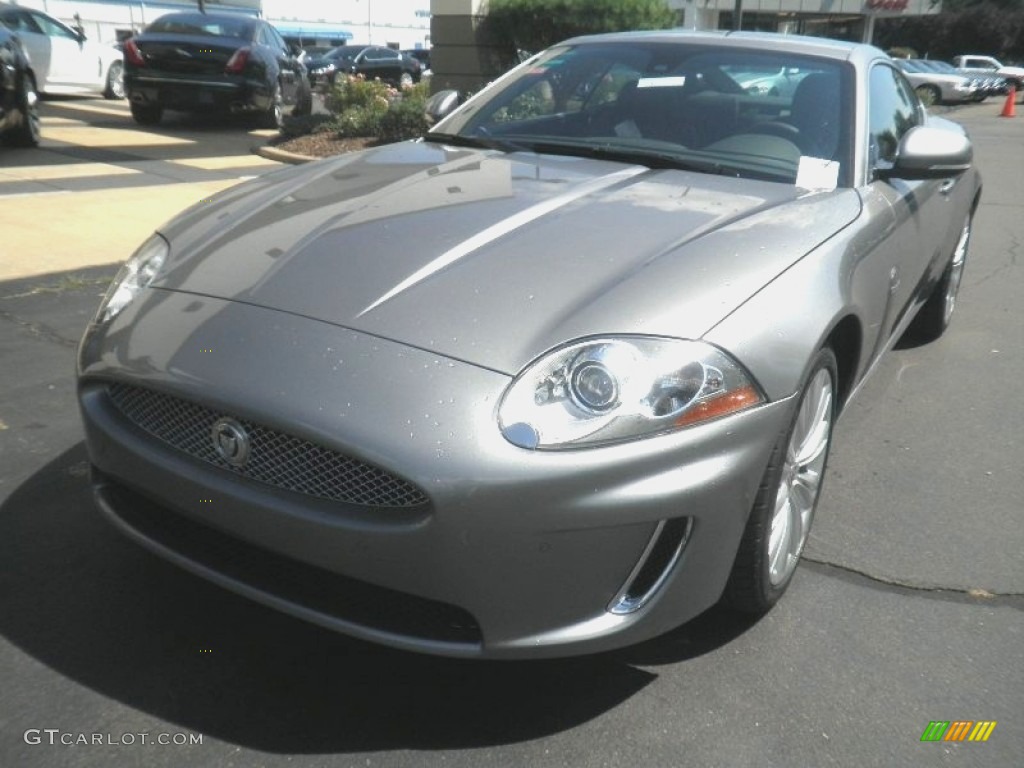 Lunar Grey Metallic 2011 Jaguar XK XK Coupe Exterior Photo #53130343
