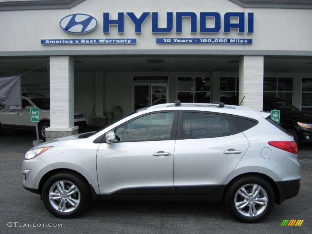 Diamond Silver 2012 Hyundai Tucson GLS Exterior Photo #53130469