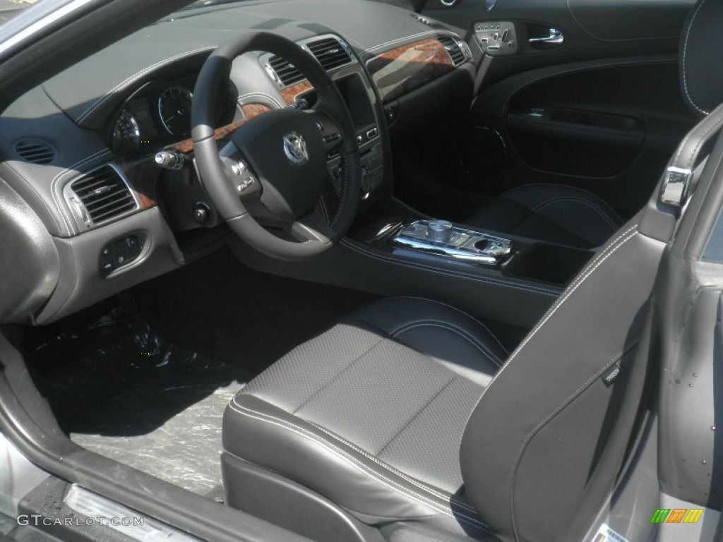 Warm Charcoal/Warm Charcoal Interior 2011 Jaguar XK XK Coupe Photo #53130487