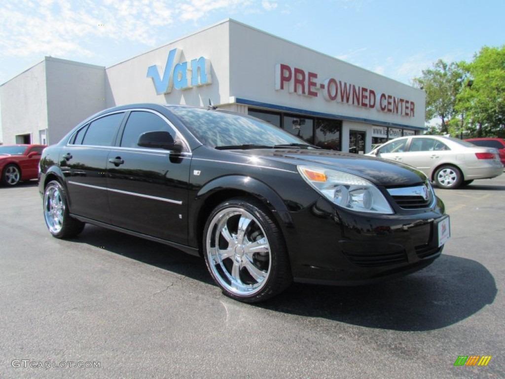 2007 Aura XE - Black Onyx / Gray photo #1