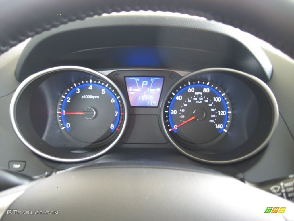 2012 Hyundai Tucson GLS Gauges Photo #53130847