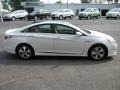 Porcelain White Pearl 2011 Hyundai Sonata Hybrid Exterior