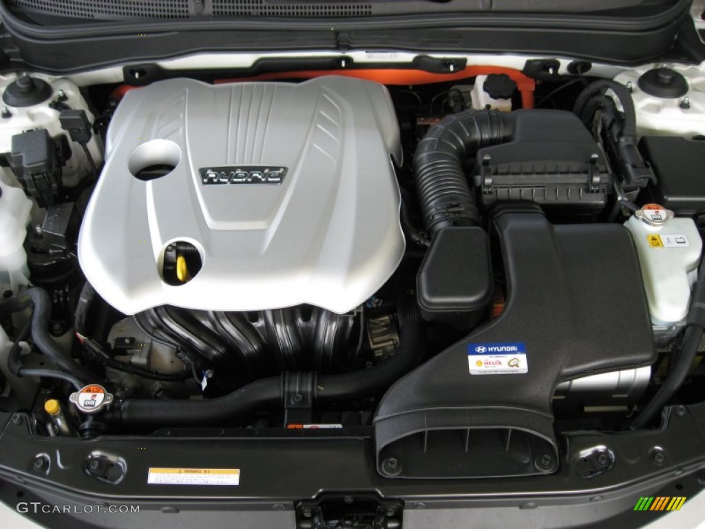 2011 Hyundai Sonata Hybrid 2.4 Liter h DOHC 16-Valve D-CVVT 4 Cylinder Gasoline/Electric Hybrid Engine Photo #53131405
