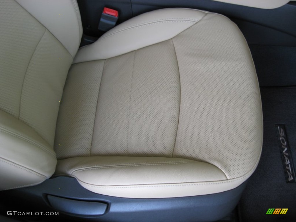 Camel Interior 2011 Hyundai Sonata Hybrid Photo #53131579