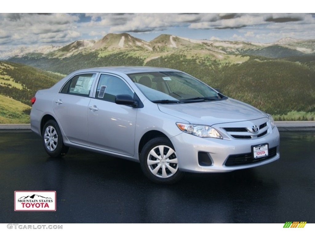 Classic Silver Metallic Toyota Corolla