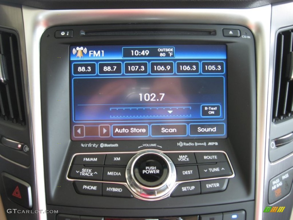 2011 Hyundai Sonata Hybrid Audio System Photo #53131672