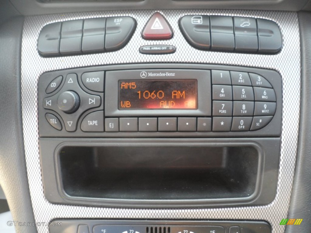 2004 Mercedes-Benz C 230 Kompressor Coupe Audio System Photo #53132125