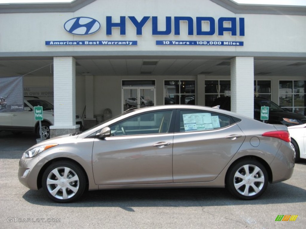 Desert Bronze 2012 Hyundai Elantra Limited Exterior Photo #53133916