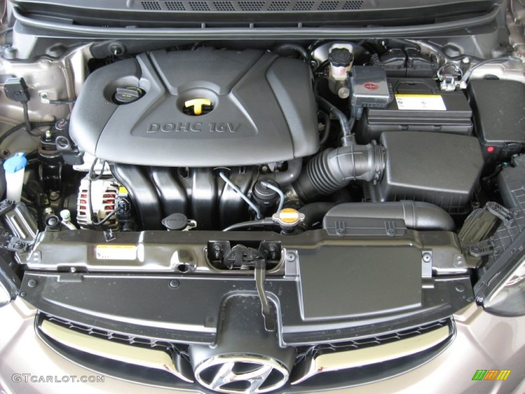 2012 Hyundai Elantra Limited 2.0 Liter DOHC 16-Valve D-CVVT 4 Cylinder Engine Photo #53134051