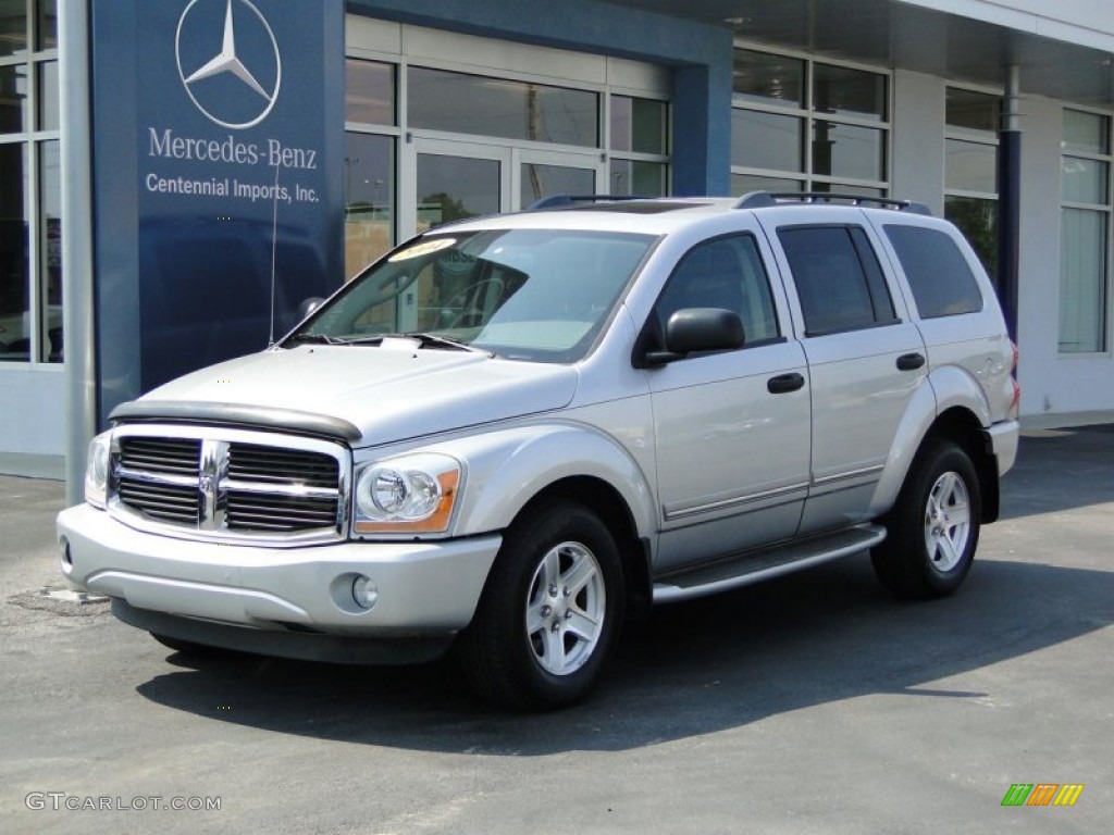 Brilliant Silver Metallic Dodge Durango