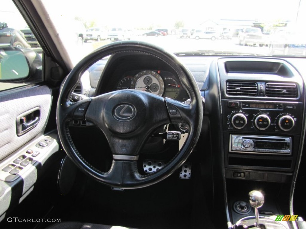 Black Interior 2002 Lexus IS 300 Photo #53135101