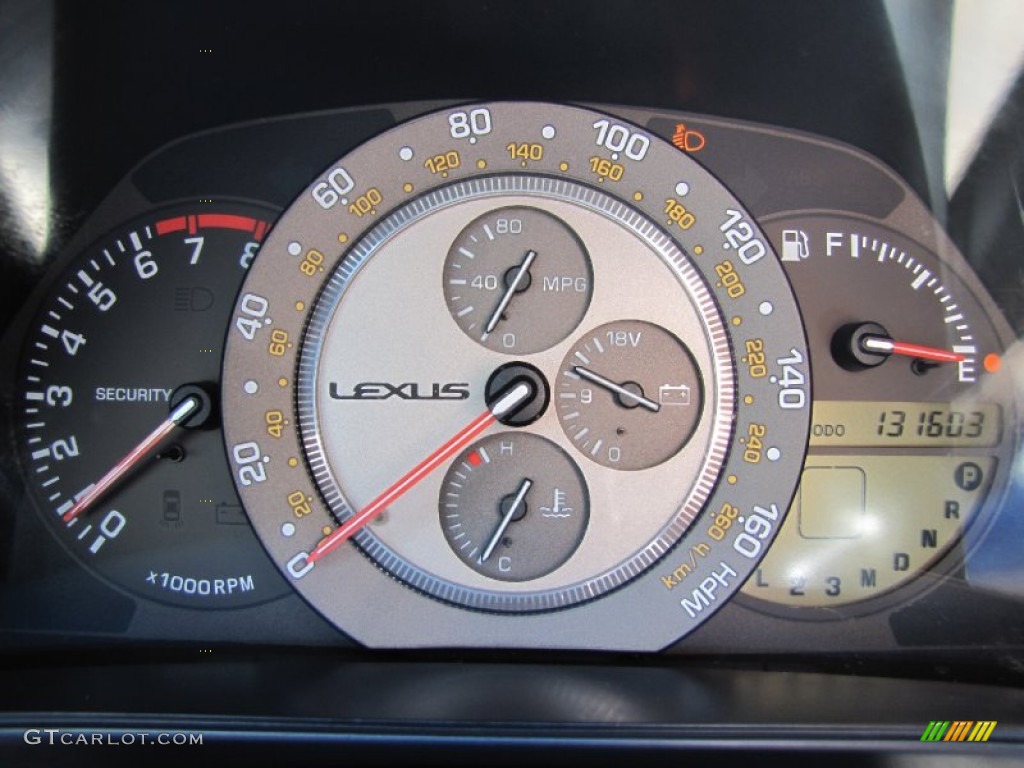 2002 Lexus IS 300 Gauges Photo #53135143