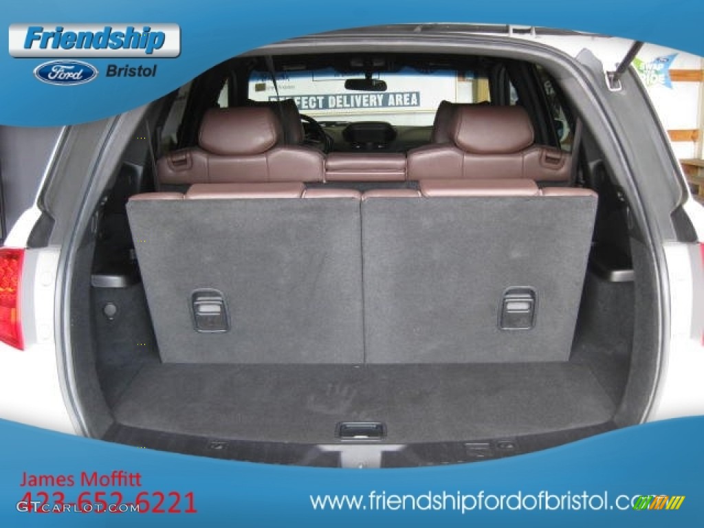 2007 MDX Technology - Aspen White Pearl / Bordeaux photo #12