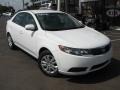 2011 Clear White Kia Forte LX  photo #1